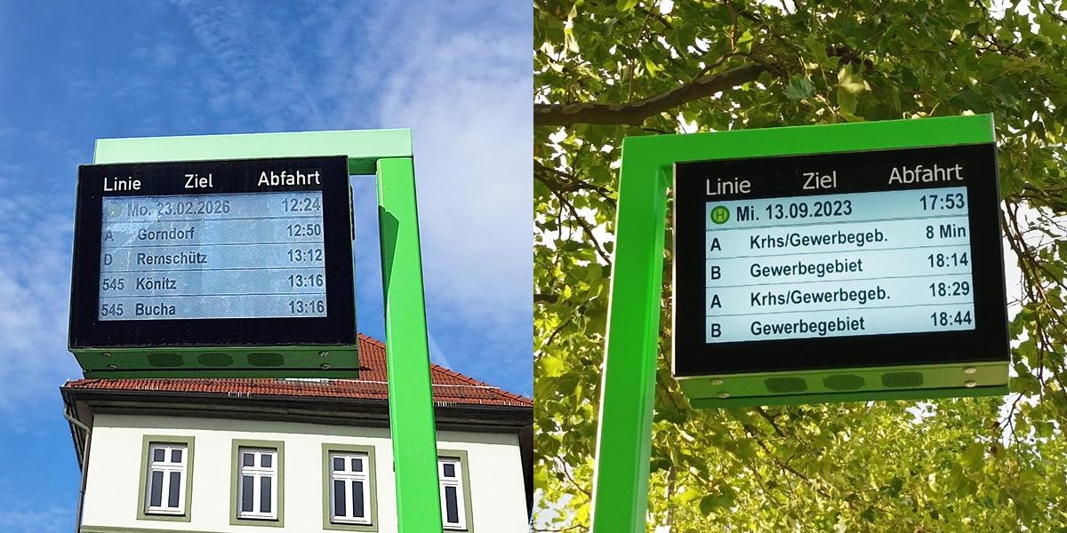 DFI Anzeiger 21 Zoll