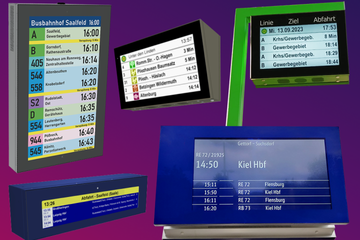 Digitale Informations- und Fahrgastsysteme